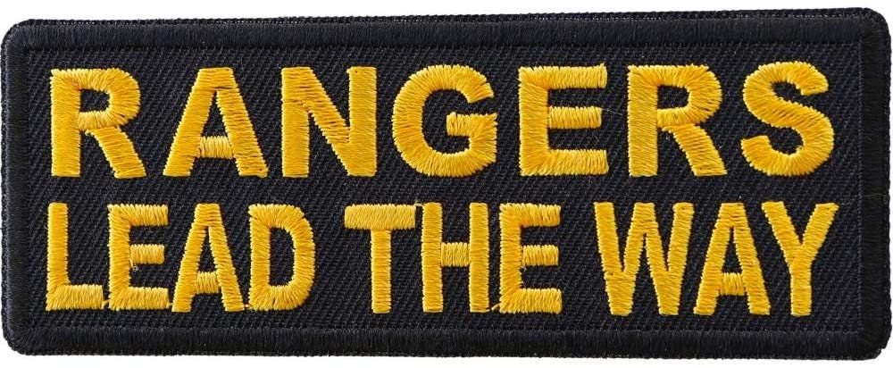 RANGERS Lead The Way Patch - US Army Rangers United States Military Embroidered Patch Craft Supply