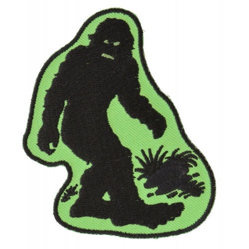 Big Foot Sasquatch Patch - Folklore Woods Embroidered Patch Appliqué Craft Supply