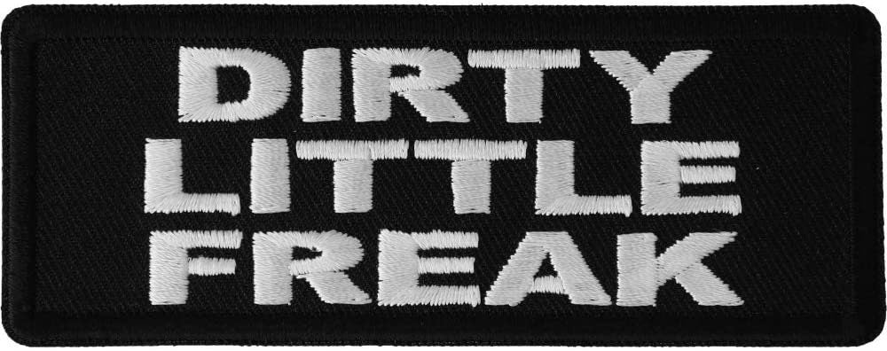 DIRTY LITTLE FREAK Patch - Funny Embroidered Patch Appliqué