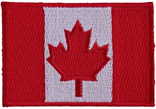 CANADA FLAG Patch - Country Flag Canadian Embroidered Patch Craft Supply