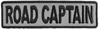 ROAD CAPTAIN Reflective Biker Motorcycle Embroidered Patch Craft Supply