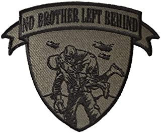 No Brother Left Behind Patch - Motorcycle Biker Military Embroidered Patch Craft Supply