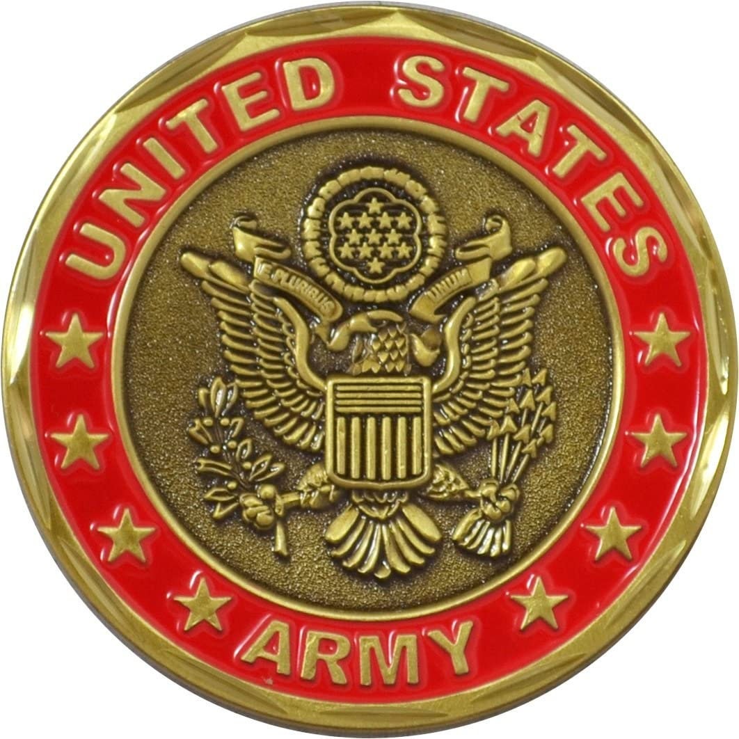 Army Only One Deal Challenge Coin - United States Army Military Good Luck Double Sided Collectible Challenge Coin Craft Supply