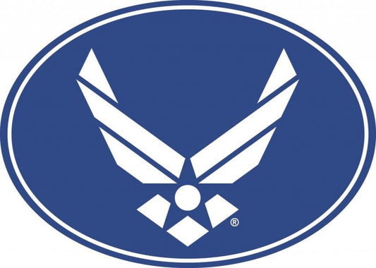 Air Force Wings Magnet - United States Air Force USAF Hap Arnold Wings Military Magnet for Car Office Home Automotive Craft Supply