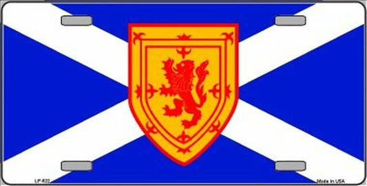 SCOTLAND St Andrews Flag Metal License Plate Sign Novelty Vanity Scottish Craft Supply
