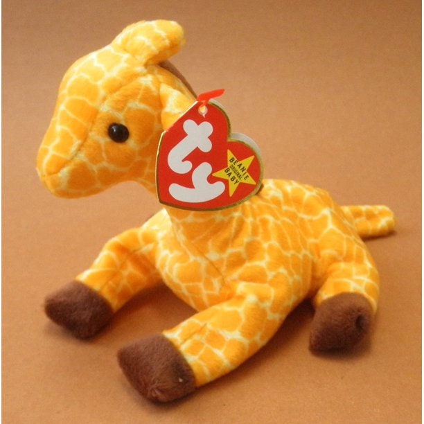 TWIGS The Giraffe Ty Beanie Baby Retired Beanbag Plush - New with Tags Vintage 1990s