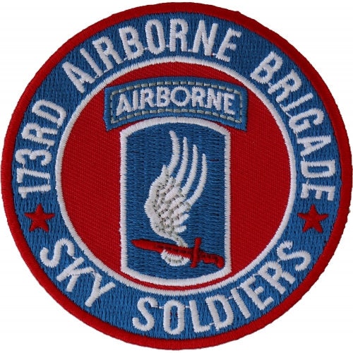 173rd AIRBORNE BRIGADE Embroidered Patch - United States Army Military Sky Soldiers Infantry Patch Craft Supply