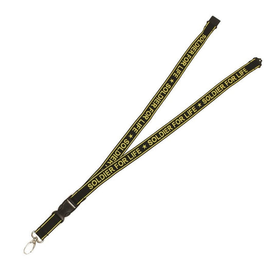 U.S. Army Soldier For Life Lanyard W/detachable Buckle - United States Army Soldier For Life Keychain Lanyard Keyring Keyfob