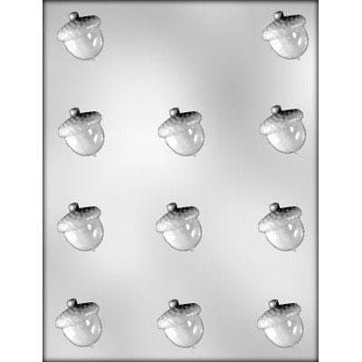 ACORN Chocolate Candy Mold -- Acorn Nut Pieces Acorns Craft Supply