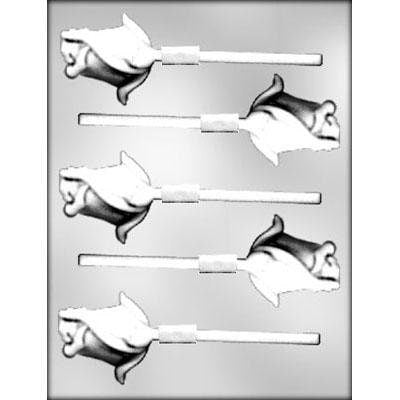 ROSEBUD Sucker Chocolate Candy Mold -- Roses Floral Summer Flower Lolly Lollipop