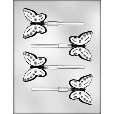 THICK BUTTERFLY Sucker Chocolate Candy Mold -- Summer Butterflies Lolly Lollipop