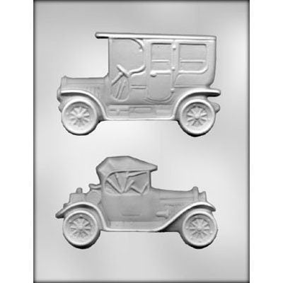 ANTIQUE CARS Chocolate Candy Mold -- Automobile Auto Antique