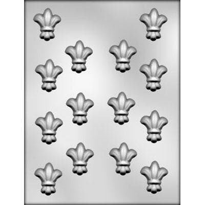 FLEUR DE LIS Chocolate Candy Mold -- French Monarchy Symbol New Orleans Craft Supply