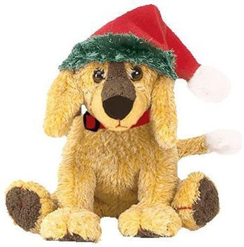 JINGLEPUP The Christmas Dog Ty Beanie Baby Retired Beanbag Plush - New with Tags Vintage 1990s