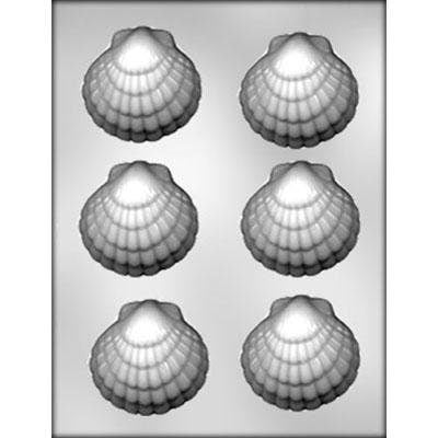 SEA SHELL Chocolate Candy Mold -- Ocean Seashell Aquatic Craft Supply