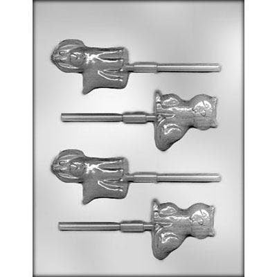 DOGS CATS Sucker Chocolate Candy Mold -- Pets Animals Lolly Lollipop