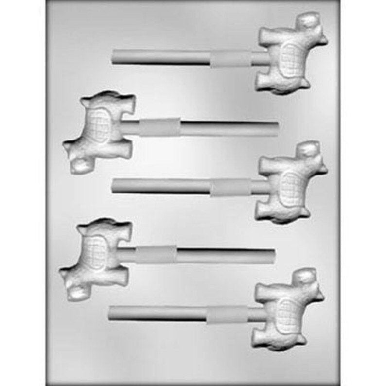 SCOTTIE DOG Sucker Chocolate Candy Mold -- Scottish Terrier Dog Lolly Lollipop Craft Supply