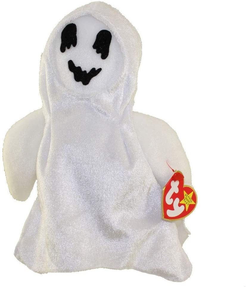 SHEETS The Ghost Ty Beanie Baby Retired Beanbag Plush - New with Tags - Halloween
