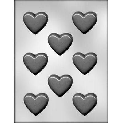 SMOOTH HEART Chocolate Candy Mold -- Valentines Love