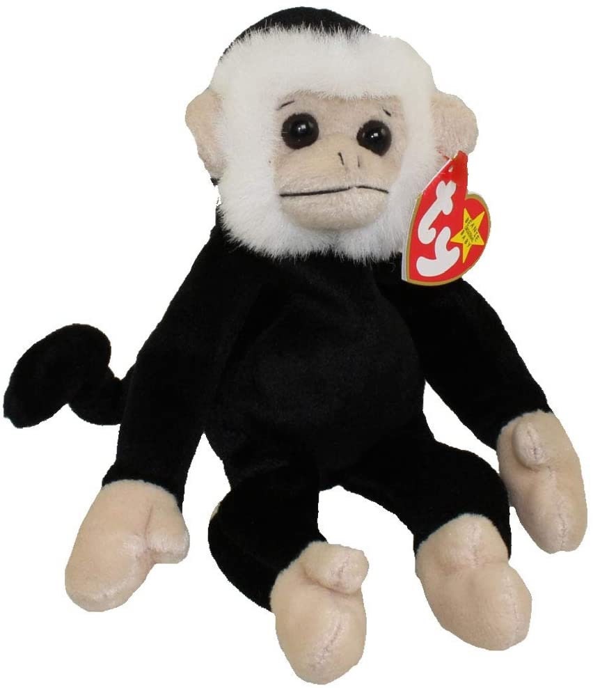 MOOCH the Monkey Ty Beanie Baby Retired Beanbag Plush - New with Tags