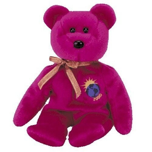 MILLENNIUM The Bear Ty Beanie Baby Retired Beanbag Plush - New with Tags