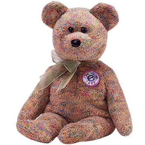 SPECKLES The e-Bear (Internet Exclusive) Ty Beanie Baby Retired Beanbag Plush - New with Tags