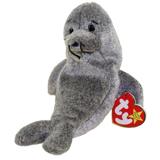 SLIPPERY The Seal Ty Beanie Baby Retired Beanbag Plush - New with Tags