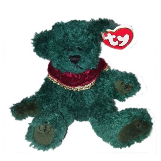 LAUREL The Bear Ty Attic Treasures Retired Beanbag Plush - New with Tags Vintage 1990s