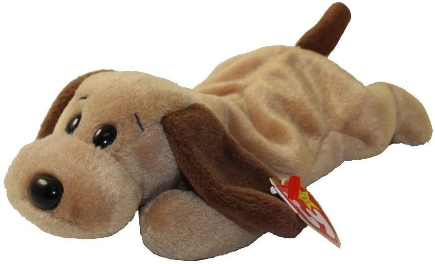 BONES The Dog Ty Beanie Baby Retired Beanbag Plush - New with Tags