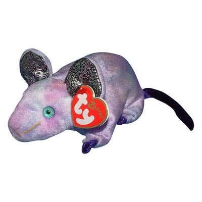 THE RAT Chinese Zodiac Ty Beanie Baby Retired Beanbag Plush - New with Tags Vintage 1990s