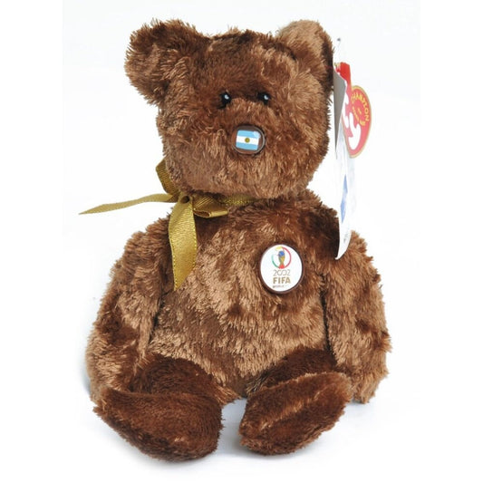 ARGENTINA FIFA Champion the World Cup Bear Ty Beanie Baby Beanbag Plush - New with Tags Vintage Retired 07/06/2002