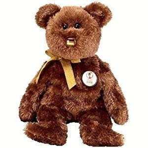 GERMANY FIFA Champion the World Cup Bear Ty Beanie Baby Beanbag Plush - New with Tags Vintage Retired 06/30/2002