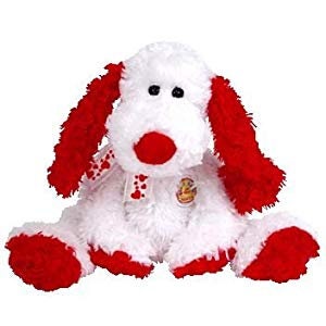ADONIS the Dog Ty Beanie Baby Beanbag Plush - New with Tags Vintage Retired