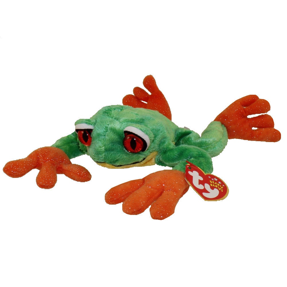 PANAMA the Frog Ty Beanie Baby Beanbag Plush - New with Tags Vintage Retired
