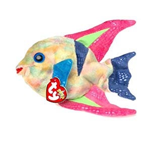 ARUBA the fish Ty Beanie Baby Beanbag Plush - New with Tags Vintage Retired
