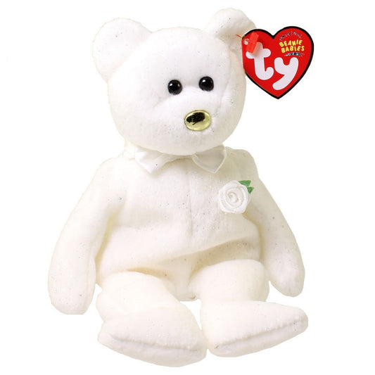 HIS the Groom Bear Original Beanie Ty Beanie Baby Beanbag Plush - New with Tags Vintage Retired