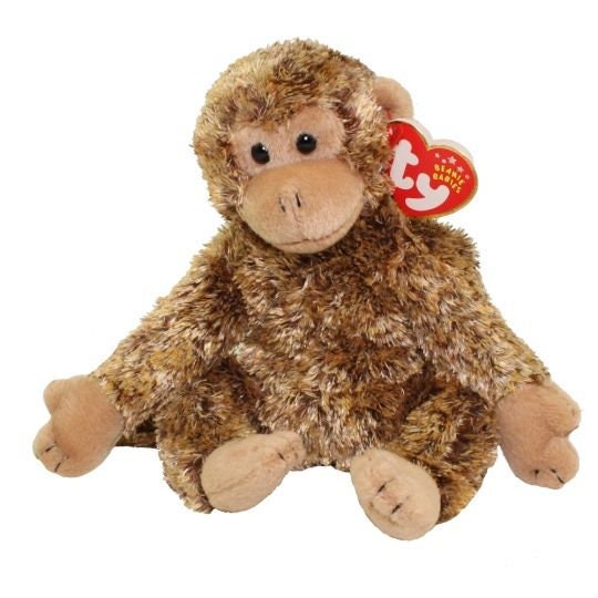 BONSAI the Chimp Ty Beanie Baby Beanbag Plush - New with Tags Vintage Retired