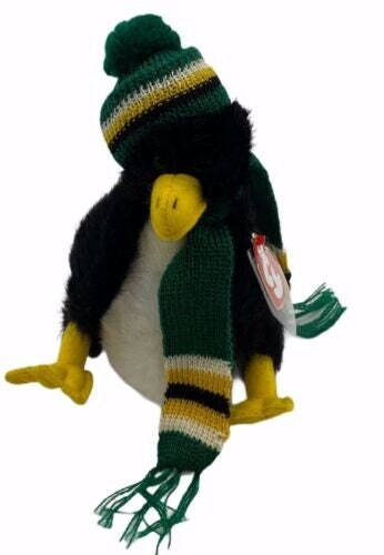 WADDLESWORTH the Penguin (Attic Treasure) Ty Beanie Baby Beanbag Plush - New with Tags Vintage Retired