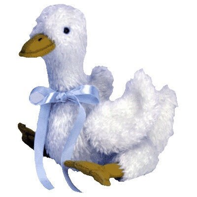 GEORGETTE the Attic Treasure Goose Ty Beanie Baby Beanbag Plush - New with Tags Vintage Retired
