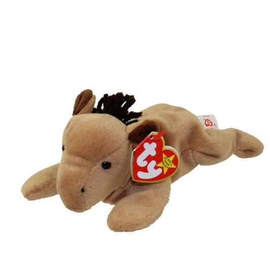 DERBY the Horse Ty Beanie Baby Retired Beanbag Plush - New with Tags -Vintage 1990s