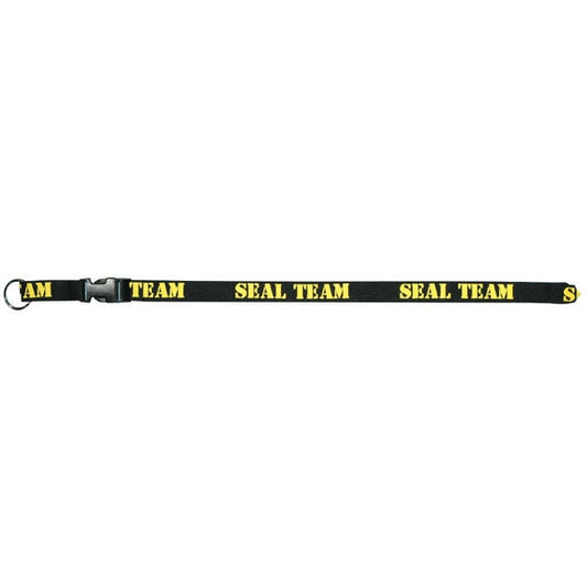 US NAVY Seal Team Lanyard W/detachable Buckle - United States Navy Seals Keychain Lanyard Keyring Keyfob Craft Supply