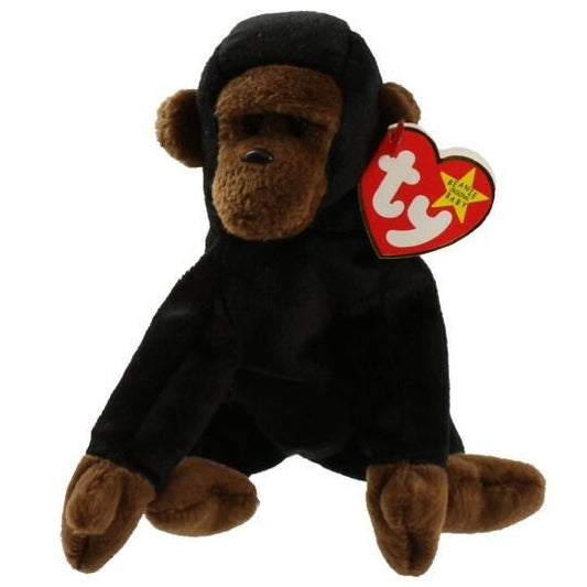 CONGO the Gorilla Ty beanie baby Retired Beanbag Plush - New with Tags Vintage 1990s