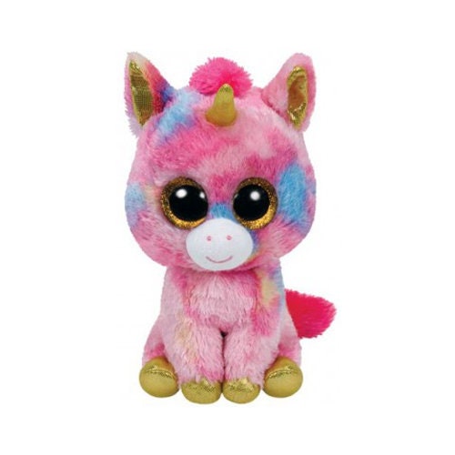 FANTASIA the Unicorn Beanie Boo Retired Beanbag Plush - New with Tags Vintage 1990s