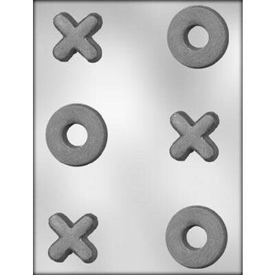 X'S & O'S Chocolate Candy Mold -- Valentines  Craft Supply