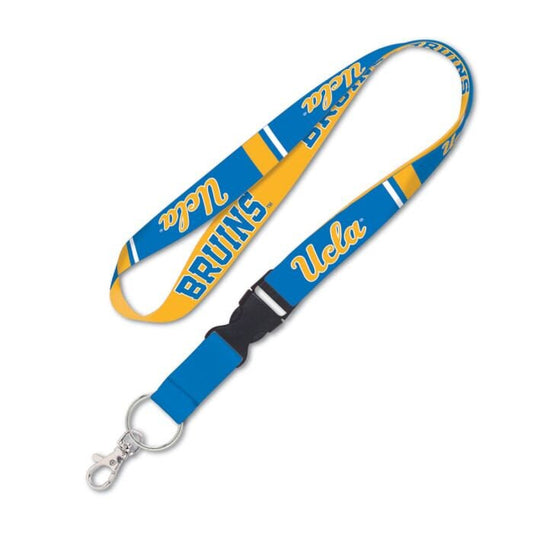 Wincraft UCLA BRUINS Lanyard W/Detachable Buckle - University of California, Los Angeles Alumni Keychain Key Holder Craft Supply