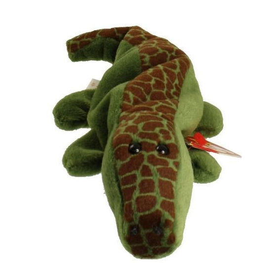 ALLY the Alligator Ty Beanie Baby Retired Vintage Beanbag Plush - New with Tags