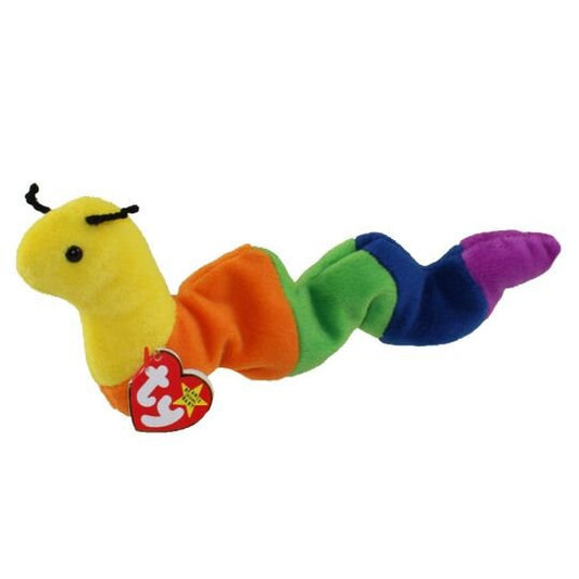 INCH The Inchworm Ty Beanie Baby Retired Beanbag Plush - New with Tags