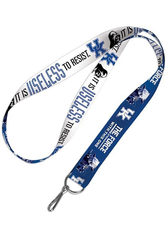Wincraft UNIVERSITY OF KENTUCKY Star Wars Lanyard - Darth Vader Yoda Wildcats Alumni Keychain Key Holder Craft Supply