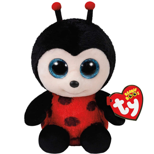 IZZY the Ladybug Beanie Boo Retired Beanbag Plush - New with Tags Vintage 1990s