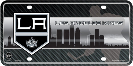 LOS ANGELES KINGS Metal License Plate Sign Novelty Vanity Craft Supply
